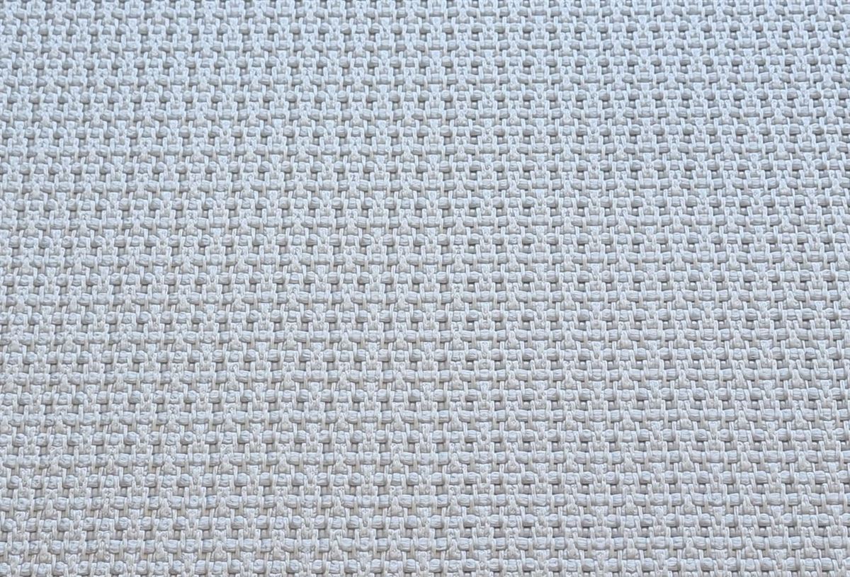 Close-up of the white herringbone weave of the CPRO PURE fabric